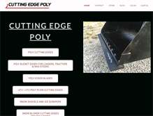 Tablet Screenshot of cuttingedgepoly.com